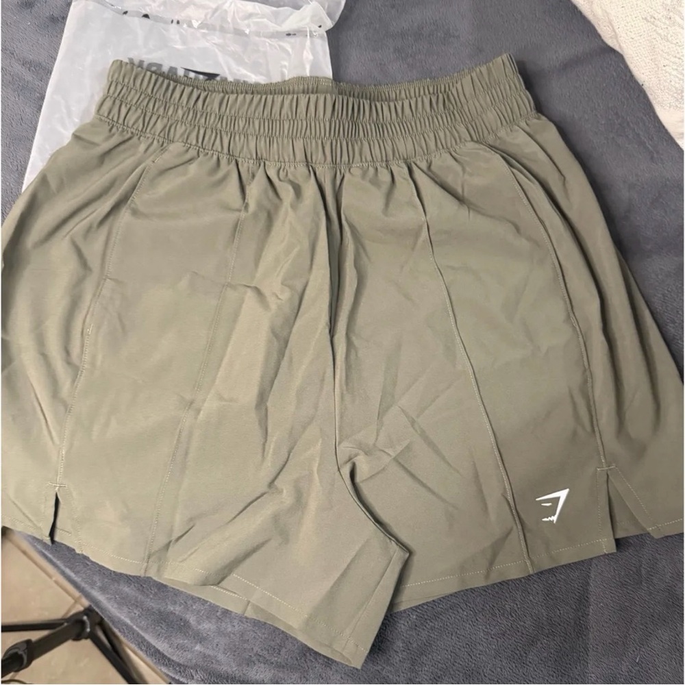 Gymshark green shorts size small